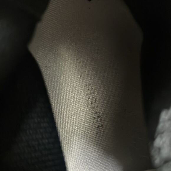 MARC FISHER MUSCLING WEDGE BLACK FABRIC SLIP ON SNEAKERS SIZE 8M - Picture 3 of 5